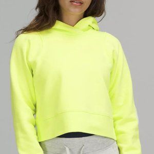NWOT LULULEMON Loungeful Cropped Hoodie
